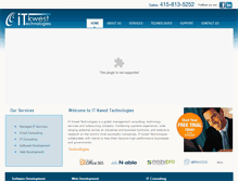 Tablet Screenshot of itkwest.com